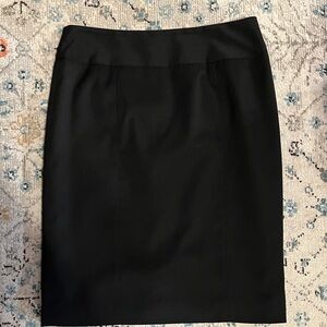 Last chance ‼️ Anne Klein Stretch Classic Black Pencil Skirt Size 4
